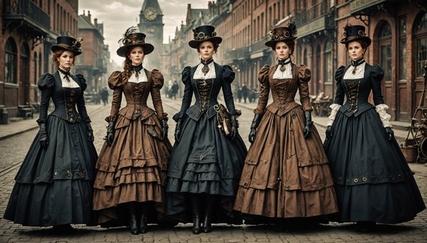 Découvrez les robes steampunk : élégance et originalité rétro