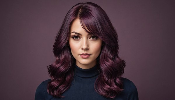 Adoptez la couleur prune pour vos cheveux : style audacieux !