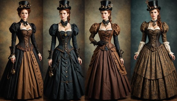 Top 10 robes steampunk : alliez style et vintage chic